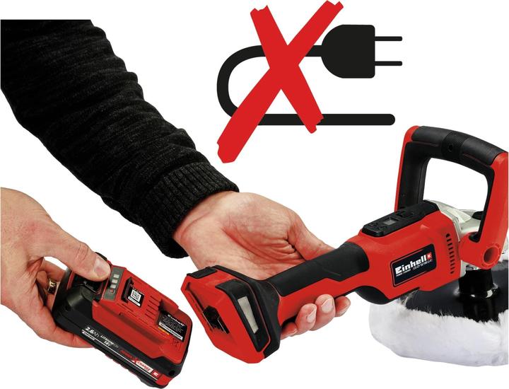 Produktbild Einhell CE-CP 18/180 Li E-Solo (Exzenterpolierer, 0 W)