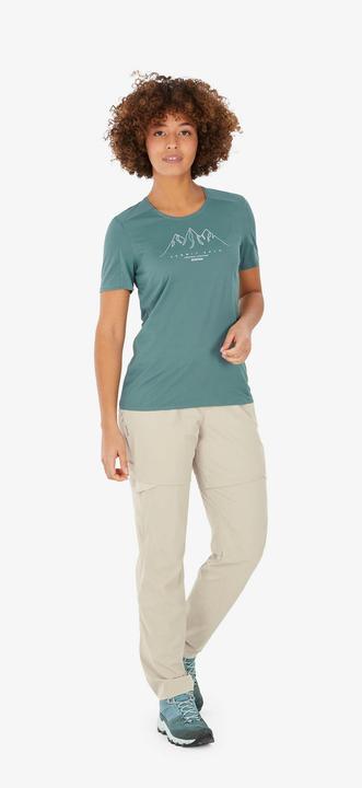 Actual product image Quechua Women's short-sleeved hiking shirt - MH500 (XXL)