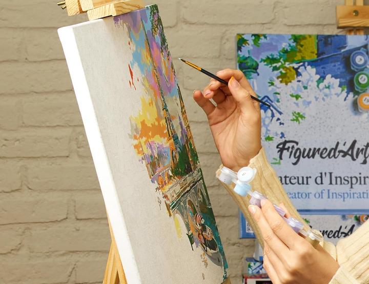 Actual product image Figured'Art Painting by numbers - Landscape of China