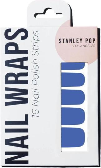Actual product image Stanley Pop Nail foil Atomic Cobalt