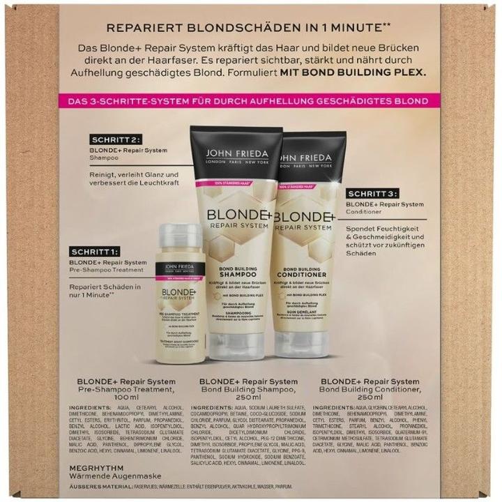 Image du produit John Frieda Blonde+ Repair System - Blond+ Set (600 ml)