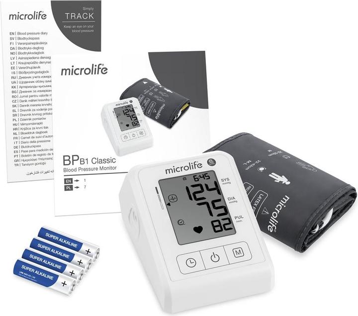 Produktbild Microlife Blutdruckmessgerät B1 Classic (1 Stk) (Blutdruckmessgerät Oberarm)