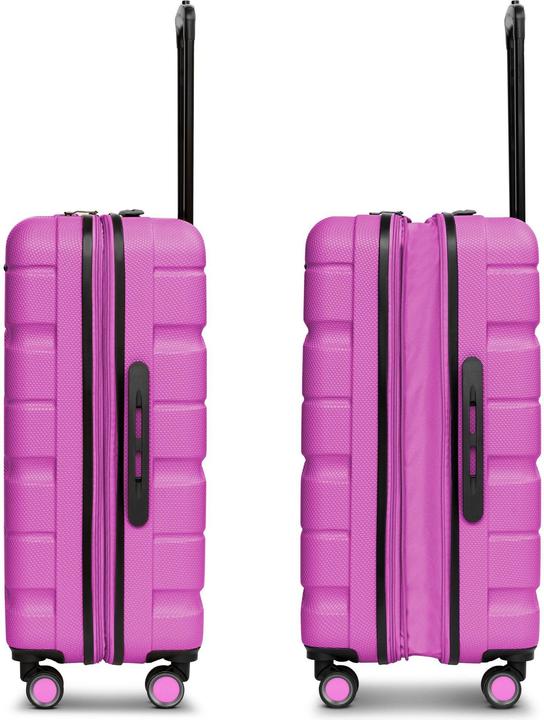 Immagine prodotto Franky Munich 4.0 4 Rollen Kofferset 3-teilig mit Dehnfalte (199 l, XL (da 115l))