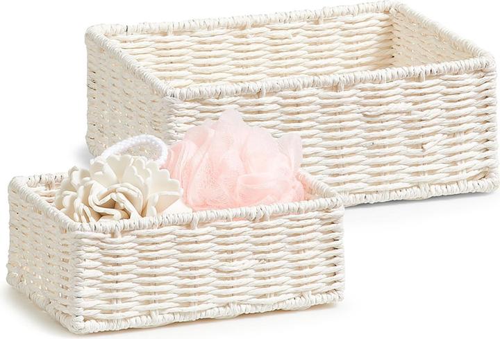 Produktbild Zeller Present Aufbewahrungskörbchen (2 x, 24 x 18 x 9 cm, 20 x 14 x 7 cm)