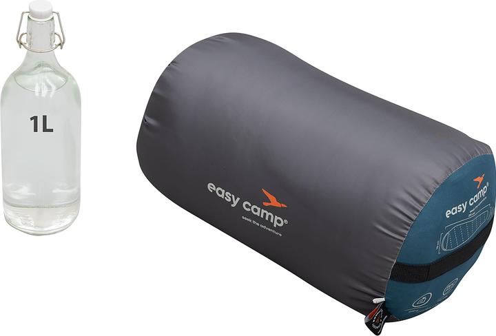 Actual product image Easy Camp Schlafsack Raven I Mummy 5?C (petrol, Modell 2025) (215 cm)