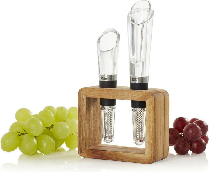 Produktbild AdHoc Weinausgiesser Vine 2-teilig, Braun (Weinausgiesser)