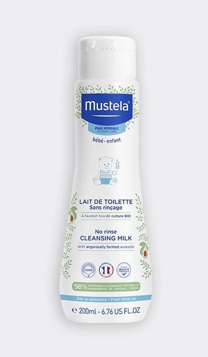 Image du produit Mustela Bébé No Rinse Lait nettoyant