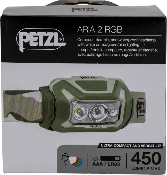 Actual product image Petzl Aria 2 (450 lm)