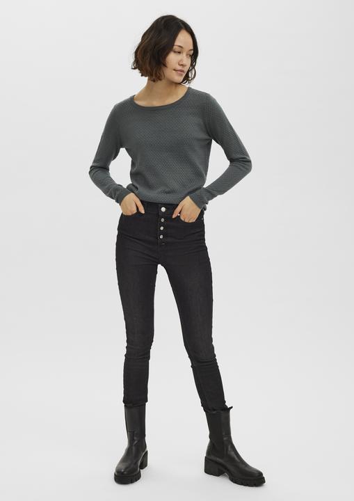 Image du produit Vero Moda Vmcare Structure Ls O-Neck Blou Noos (XXL)