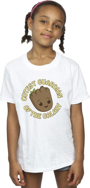Actual product image Girls I Am Groot Cutest Guardian Cotton T-Shirt (152, 158)