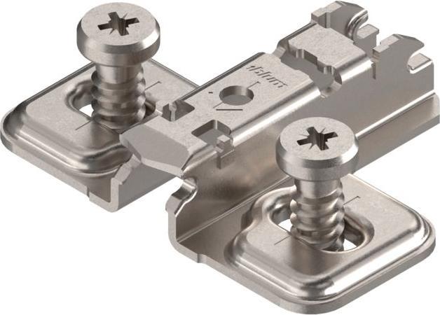Image du produit Blum Plaques de montage cruciforme CLIP montage d'angle (Plaque de clou, 1 pcs)