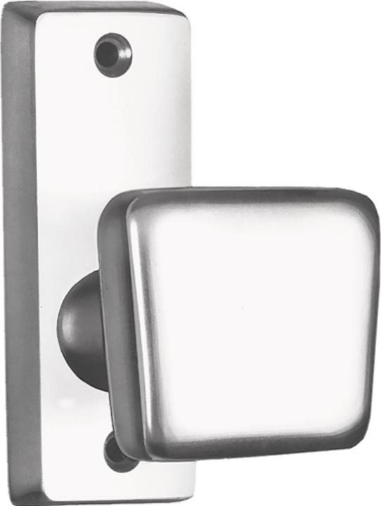 Image du produit Amf Bouton de porte 495 Alliage léger F1 / couleur naturelle droit bordé fixe / pivotant Largeur 47 mm (1 pcs)