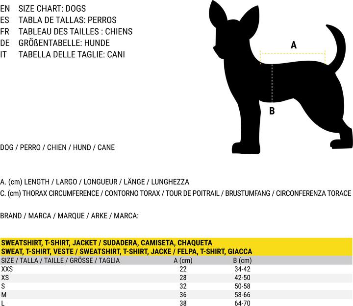 Immagine prodotto Mickey Mouse Cappotto per cani grigio (XXS, Cappotto per cani)