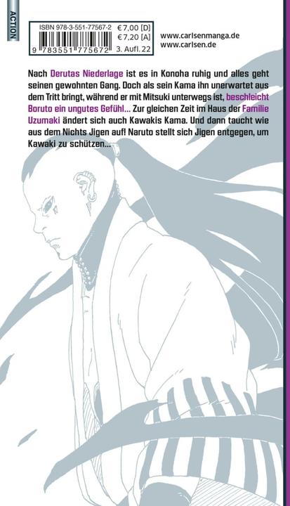 Actual product image Boruto - Naruto the next Generation 10 (German, Ukyo Kodachi, Masashi Kishimoto, Mikio Ikemoto, 2021)