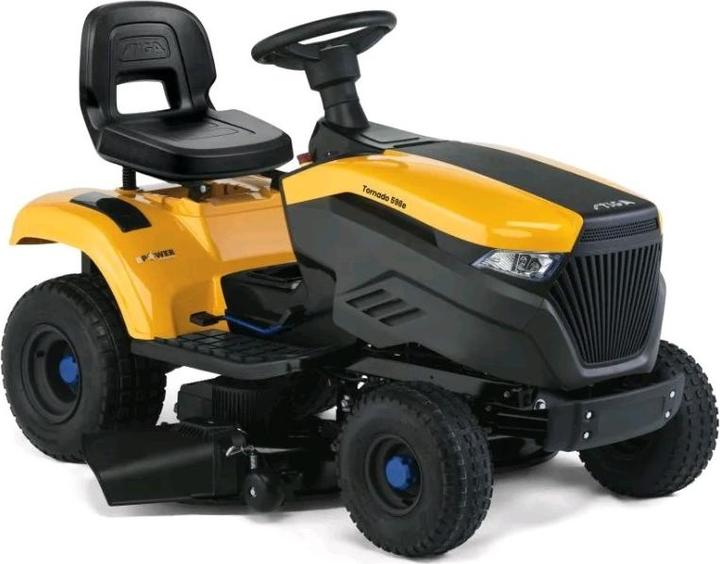 Stiga Tornado 598e AkkuRasentraktor48 V 40 Ah (Rechargeable battery operated)