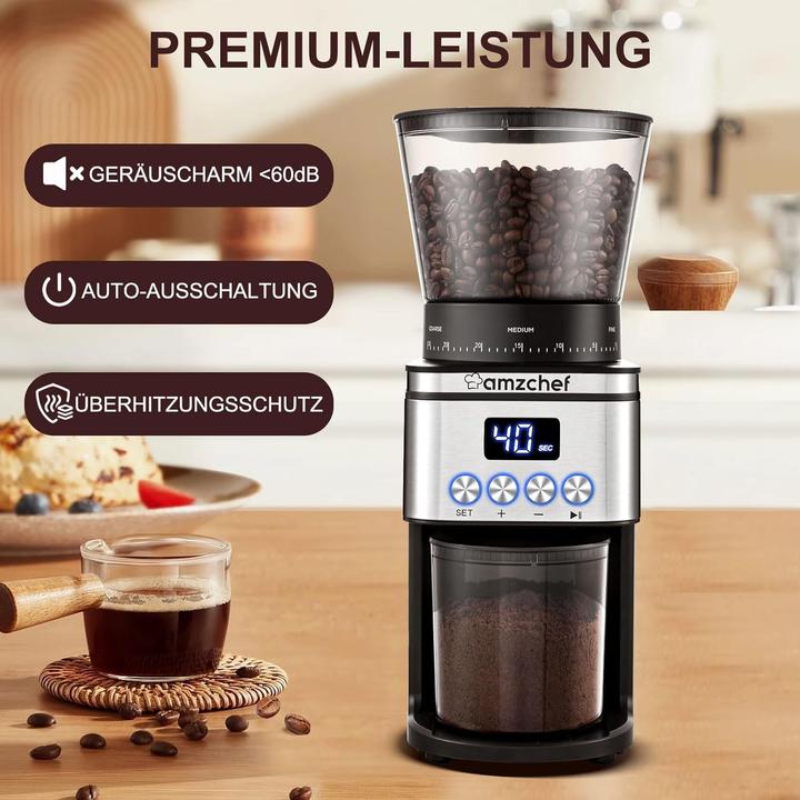 Immagine prodotto Amzchef Macinacaffè elettrico