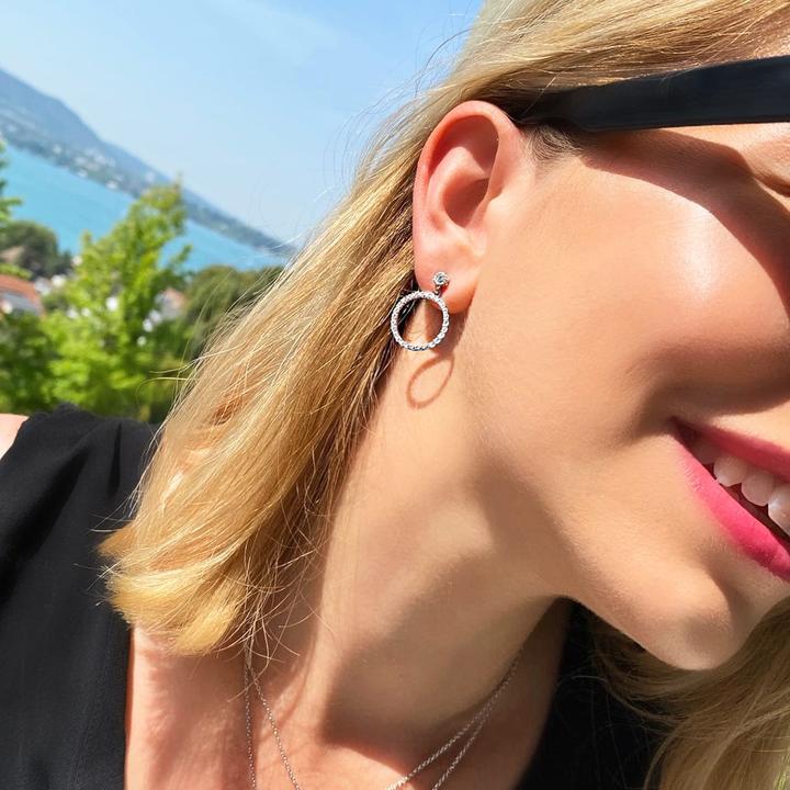 Image du produit Candy Boucles d'oreilles Lilleo, argent massif 925 (Argent sterling 925)