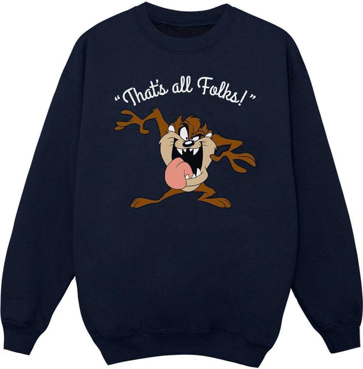 Immagine prodotto Looney Tunes That's All Folks Felpa Diavolo della Tasmania Ragazzi (128)