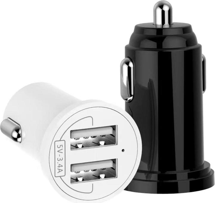 Produktbild Techly Mini Car Charger 2 USB-A Ports