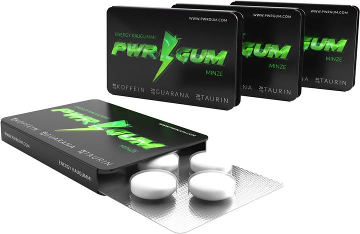Produktbild Pwrgum Kaugummi 10 er Pack mit (0.70 Stk., 120 g)