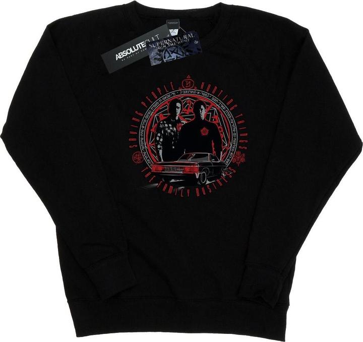 Actual product image Supernatural Womens/Ladies Family Business Sweatshirt (XL)