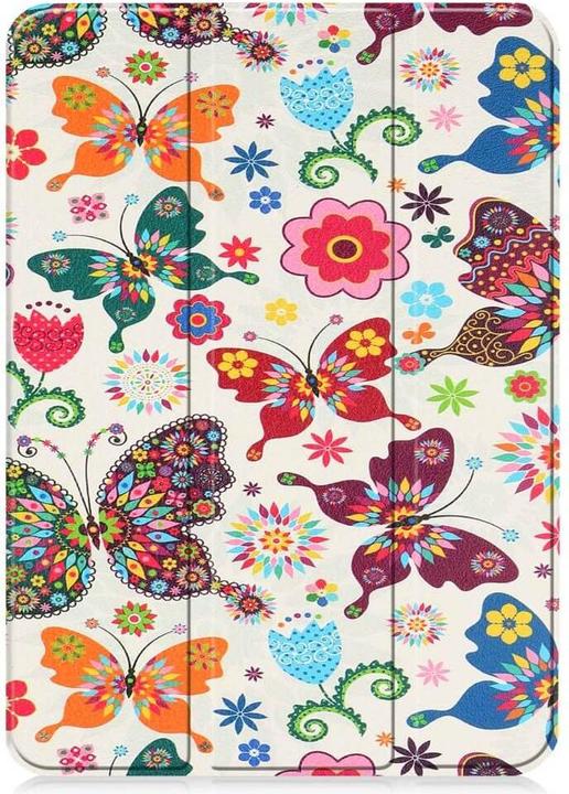 Actual product image Cover-Discount iPad 2022 (10th Gen) - Tri-fold Smart Leather Case Butterflies (iPad 2022 (10th Gen))