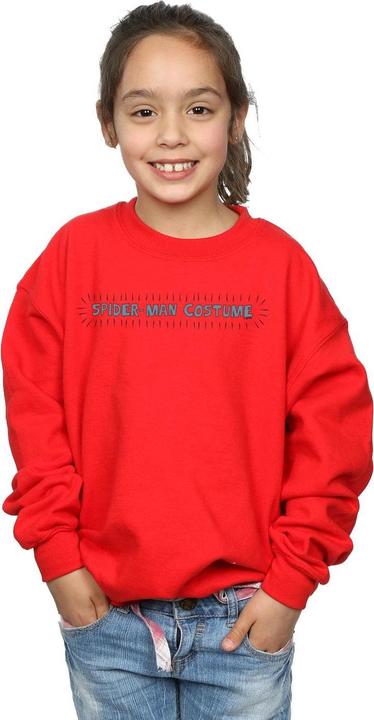 Immagine prodotto Spider-Man Costume Felpa Ragazze (128)
