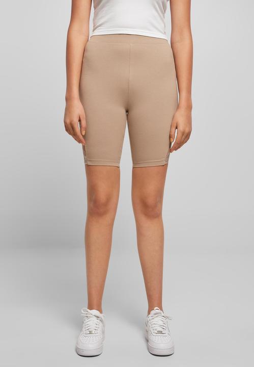 Actual product image Urban Classics Ladies High Waist Lace Inset Cycle Shorts - 16956 (M)