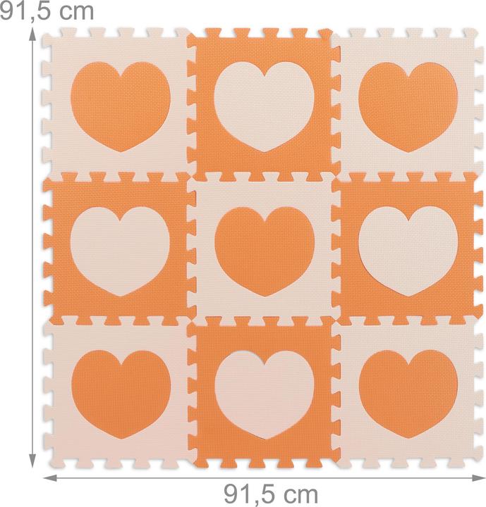 Actual product image Relaxdays Jigsaw playmat (31.5 x 31.5 x 1 cm)