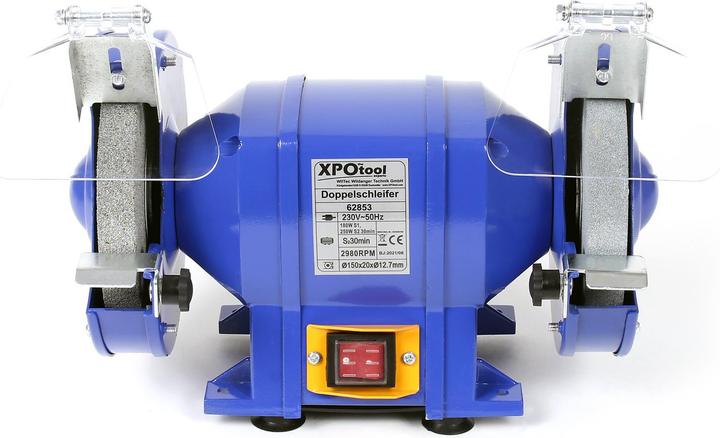 Produktbild Wiltec Doppelschleifer 250W Ø150mm Schleifmaschine Schleifer Schleifbock (Doppelschleifer, 250 W)