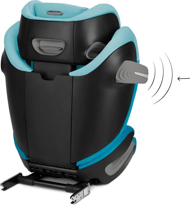 Actual product image Cybex Solution S2 I-Fix (Child seat, ECE R129/i-Size Standard)