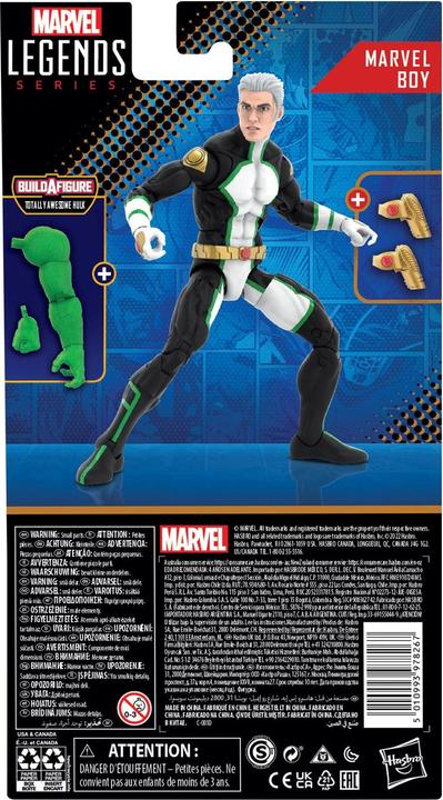 Actual product image Hasbro Marvel Legends figurine Marvel Boy (BAF : Totally Awesome Hulk) 15 cm