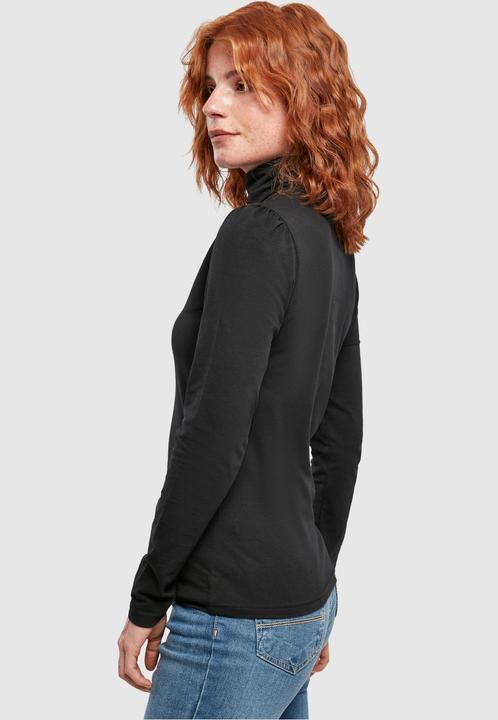 Actual product image Urban Classics Ladies Puffer Sleeve Turtleneck L/S (S)