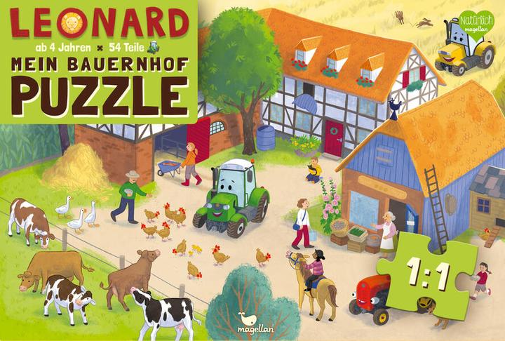 Produktbild Leonard - Mein Bauernhof-Puzzle (54 Teile)