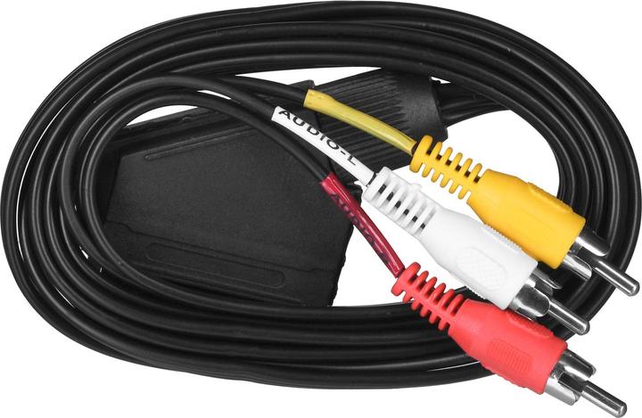 Image du produit Savio CL-133 Câble Péritel Péritel (21 broches) 3 x RCA Multicolore (2 m)