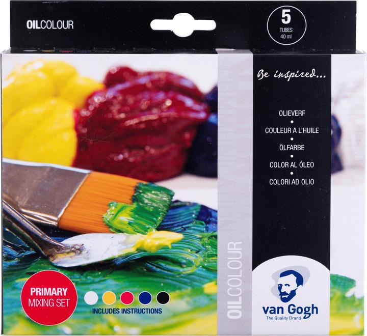 Actual product image Van Gogh Oil Colours 2820505 5x40 ml (Assorted, 40 ml)