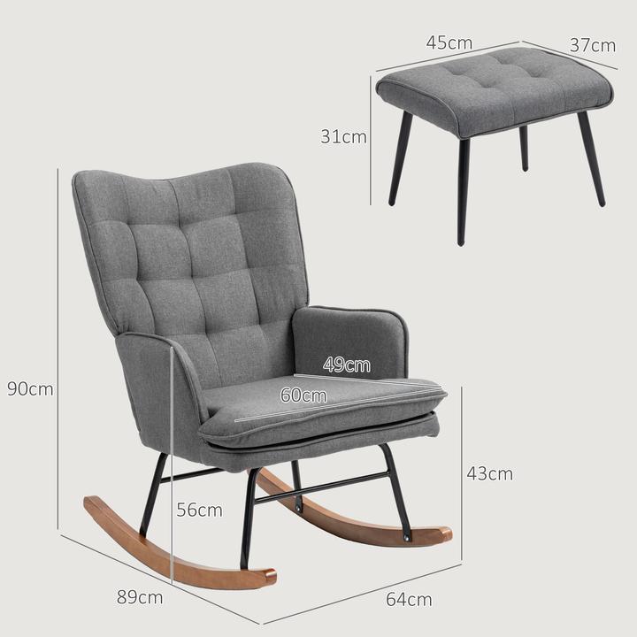 Actual product image Jamb North dream with footstool