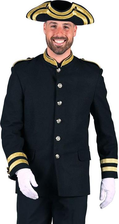 Image du produit Thetru veste homme Tambour Maitre, noir/or (XL)
