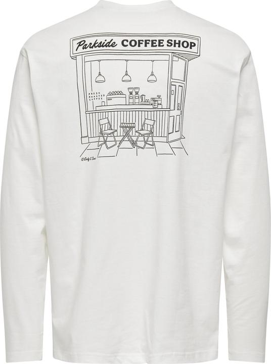 Produktbild Only & Sons Locker geschnitten Rundhals T-Shirt T-shirt (L)