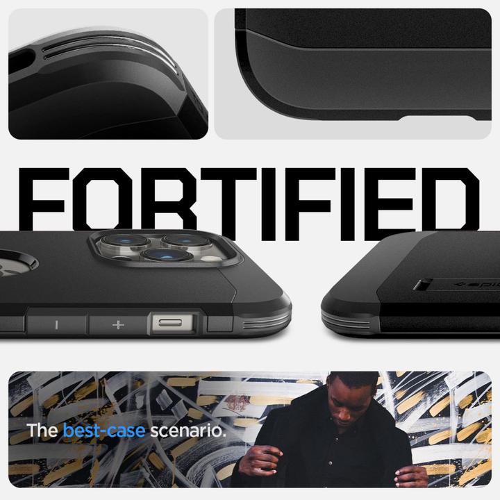 Image du produit Spigen Tough Armor Mag Magsafe étui pour iPhone 14 Pro Max - Noir (Apple iPhone 14 Pro Max)