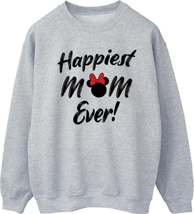 Immagine prodotto Disney Minnie Mouse Happiest Mom Ever Felpa Donna (M)