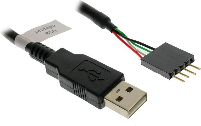 Actual product image Akasa External to internal USB cable (0.40 m)