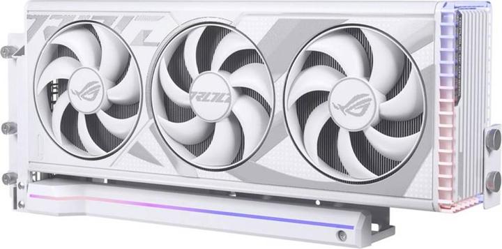 Actual product image Phanteks Premium Vertical GPU Bracket + PCIe 4.0 x 16 Riser Cable, DRGB - 220 mm, white