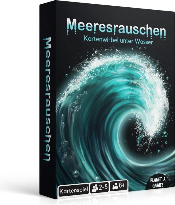 Actual product image Planet A The sound of the sea - map swirls under water
