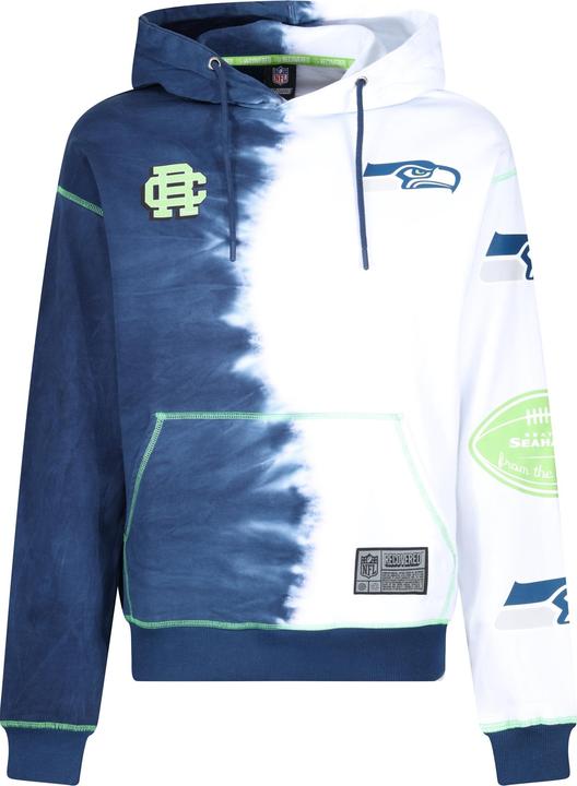 Recovered Re:covered Fleece Hoody - INK DYE Seattle Seahawks - L (L)