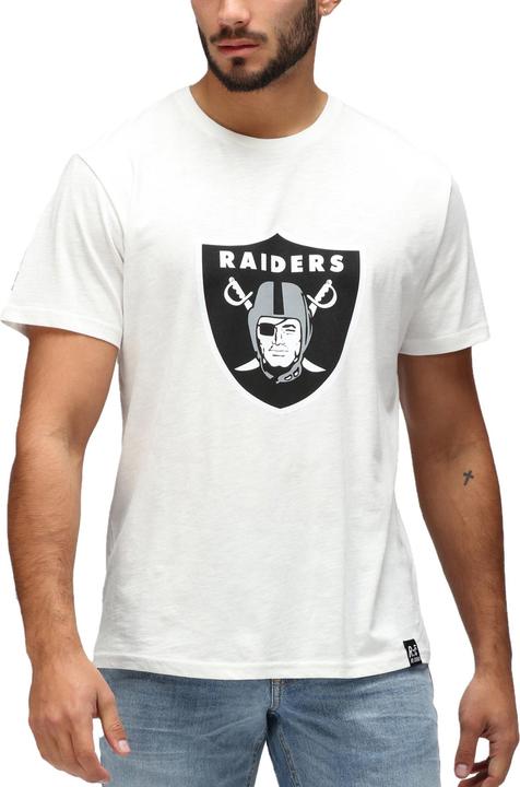 Actual product image Recovered Re:Covered Shirt - NFL Las Vegas Raiders ecru white - XL (XL)