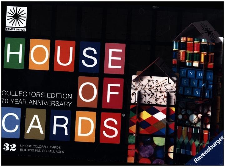 Image du produit Ravensburger EAMES Édition collector de House of Cards (Allemand, Français, Portugais, Italien, Néerlandais, Espagnol)