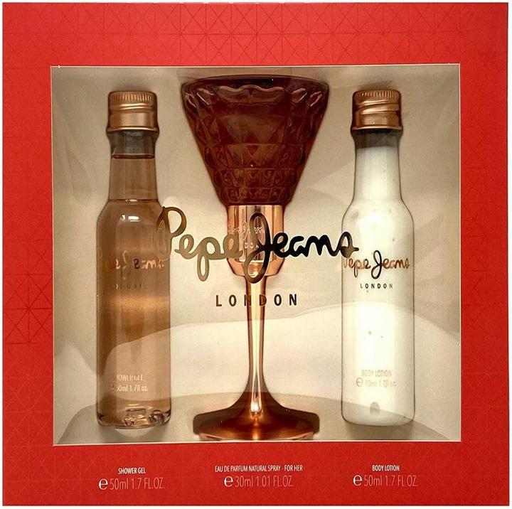 Image du produit Pepe Jeans For Her 3 Piece Set - EDP 30ml, Lotion pour le corps 50ml, Gel douche 50ml