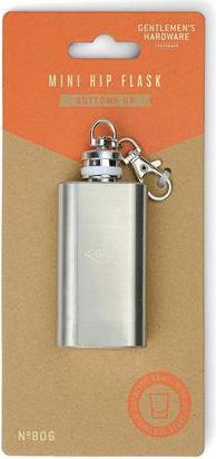 Produktbild Gentlemen's Hardware Schlüsselanhänger Mini Flachmann (28 ml)
