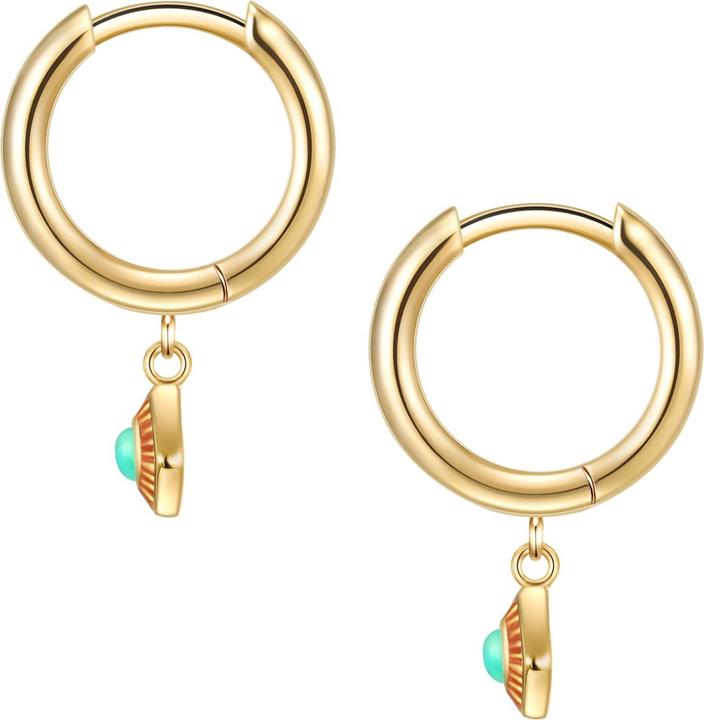 Produktbild Glanzstücke München Damen Sterling Silber Jade gelbgold - 29007 (Sterling Silber)